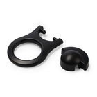 Ручка-кнопка CAPPIO OPENER, алюминий, цвет черный - фото 808492526