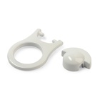 Ручка-кнопка CAPPIO OPENER, алюминий, цвет белый - фото 808492538