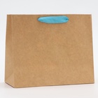 Пакет с PVC окном, «Мужской», 24×11×20 см - Фото 4