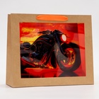 Пакет с PVC окном, «Лучшему мужчине», 31×11×26 см - Фото 2