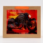 Пакет с PVC окном, «Лучшему мужчине», 31×11×26 см - Фото 3