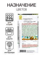 Семена цветов Пентас "Лаки стар" F1 вайт, ц/п, 3 шт - Фото 3