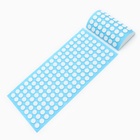 Аппликатор Кузнецова комплект, 144 колючки, спантекс, голубой, 260×560 мм + валик 140×230 - Фото 1