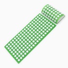 Аппликатор Кузнецова комплект, 144 колючки, спантекс, зелёный, 260×560 мм + валик 140×230 - Фото 1