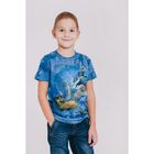 Футболка детская Collorista 3D Turtlet, возраст 10-12 лет, рост 146-152 см, цвет синий - Фото 2