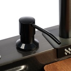 УЦЕНКА Кухонная мойка ZEIN M02,S=3,0и0,7мм,смеситель,корзины,разделочная доска,сифон,графит - фото 14676298