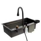 УЦЕНКА Кухонная мойка ZEIN M02,S=3,0и0,7мм,смеситель,корзины,разделочная доска,сифон,графит - фото 14676302