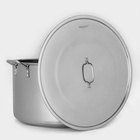 УЦЕНКА Котёл из нержавеющей стали «Общепит», 50 л, d=50 см, h=29 см, капсульное дно, индукция, ДЕФЕКТ МЕТАЛЛА - Фото 3