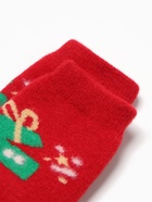 Носки женские махровые "Новогодние", цвет МИКС, р-р 36-40 - фото 31459303