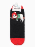 Носки женские махровые "Ленивец на ветке" Нжмп2225-16, цвет т.синий, р-р 36-40 - фото 31459332