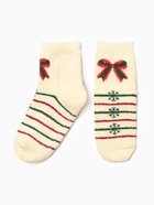 Носки женские новогодние махровые «Новогоднее ассорти», МИКС, размер 36-40 - фото 30886883