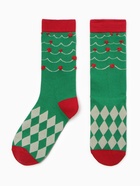 Носки женские новогодние «Новогоднее ассорти», МИКС, размер 36-40 (комплект 2 шт) - фото 30886899