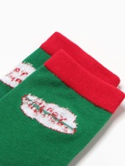 Носки детские «Новогоднее ассорти», МИКС, размер 18 (комплект 2 шт) - фото 31459444