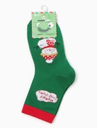 Носки детские «Новогоднее ассорти», МИКС, размер 18 (комплект 2 шт) - фото 31459445