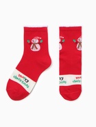 Носки детские «Новогоднее ассорти», МИКС, размер 18 (комплект 2 шт) - фото 31459446
