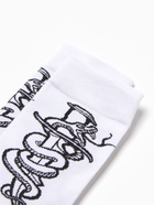 Носки женские "Змея на мече", цвет белый, р-р 36-40 10831803