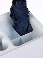 Подставка для зонтов, пластик, 6 круглых, 4 квадратных отделений, 18×18×26.5 см, белая - Фото 4