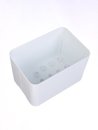 Подставка для зонтов, пластик, 6 круглых, 4 квадратных отделений, 18×18×26.5 см, белая - Фото 8