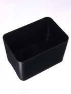 Подставка для зонтов, пластик, 6 круглых, 4 квадратных отделений, 18×18×26.5 см, чёрная - Фото 8