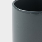 УЦЕНКА Набор посуды Magistro Night, фарфор, 16 предметов: тарелка d=25,5 см, d=19 см, миска 850 мл, d=15 см, кружка 320 мл, серый - Фото 3