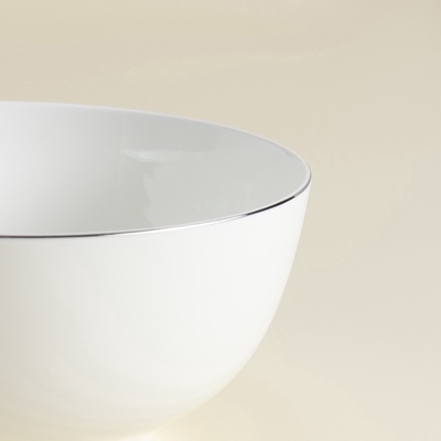 Салатники SL Home «Каскарон», 1.4 л, d=18 см, набор 2 шт., костяной фарфор, белые