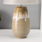 Настольная лампа с абажуром RISALUX «Кейт», Е27, 40 Вт, 30×30×48 см 10337349