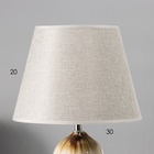 Настольная лампа с абажуром RISALUX «Сканди», Е14, 40 Вт, 25×25×40 см - фото 31017508 Настольная лампа с абажуром RISALUX «Сканди», Е14, 40 Вт, 25×25×40 см - фото 31017508