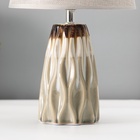 Настольная лампа с абажуром RISALUX «Филд», Е14, 40 Вт, 20×20×33 см - Фото 4