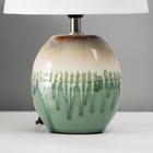 Настольная лампа с абажуром RISALUX «Эвита», Е14, 40 Вт, 20×15×30 см - Фото 4