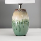 Настольная лампа с абажуром RISALUX «Эвита», Е14, 40 Вт, 20×15×30 см - Фото 5