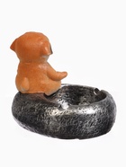 Пепельница для дома «Мопс - йог», для сигарет и стиков, 12×8.5×9.5 см 10502075 - фото 14118421
