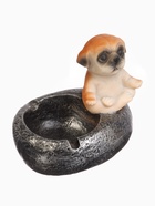 Пепельница для дома «Мопс - йог», для сигарет и стиков, 12×8.5×9.5 см - Фото 4