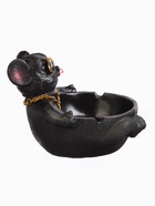 Пепельница для дома «Мопс с сигаретой», для сигарет и стиков, 11.8×10×10.8 см - Фото 5