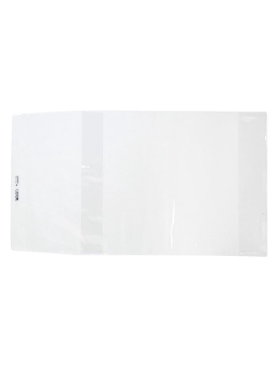 Обложка ПВХ 300×580 мм, 100 мкм, для учебников и тетрадей формата А4, универсальная