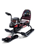 Снегокат Snowpatrol «Геймер», со спинкой, чёрный, СНД2/ГМ Nika - Фото 7