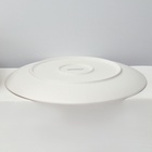 УЦЕНКА Тарелки обеденные фарфоровые Magistro Lofty, 6 предметов: d=26.7 см, цвет белый - Фото 4