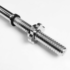 Гриф для штанги прямой, металлический, хромированный, d=28 мм, 120 см - Фото 2