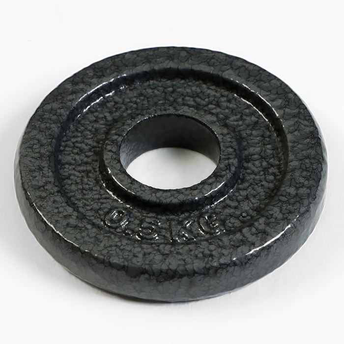 Диск 0.5 кг, d=29 мм - Фото 1