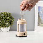 Светильник настольный «Звездное небо» 2 Вт LEd=3хАА бежевый 8×8×13 см - Фото 6