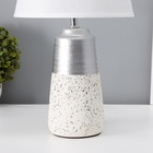 Настольная лампа с абажуром RISALUX «Удача», 1×Е14, 40 Вт, белый, 22×22×39 см 10767608