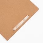 Пакет крафт без печати, 32×11×25 см 260 г/м² - Фото 3