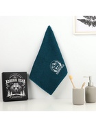 Полотенце махровое «Этель. Хозяин леса», 35×60 см, хлопок 100%, зелёное - Фото 2