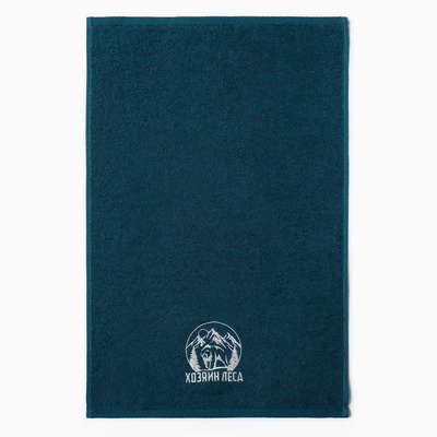 Полотенце махровое "Хозяин леса" 35х60 см, 100% хлопок, 350 г/м2