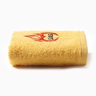 Полотенце махровое «Огонь в сердце», 35×60 см, хлопок 100%, жёлтое - Фото 3