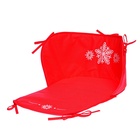 Сиденье для санок - матрас, универсальное, цвет красный - Фото 5