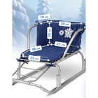 Сиденье для санок - матрас, универсальное, цвет синий - Фото 2