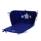 Сиденье для санок - матрас, универсальное, цвет синий - Фото 5