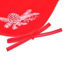 Сиденье для санок - матрас, универсальное, с кнопками, цвет красный - Фото 7