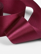 Лента атласная, 50 мм, 23±1 м, бордовая - Фото 3