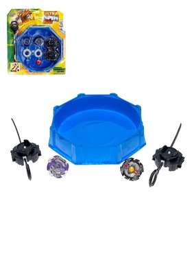 {{photo.Alt || photo.Description || 'УЦЕНКА Набор волчков ULTRA SPIN MAX, 2 волчка, 2 устройства для запуска, арена, цвет МИКС'}}